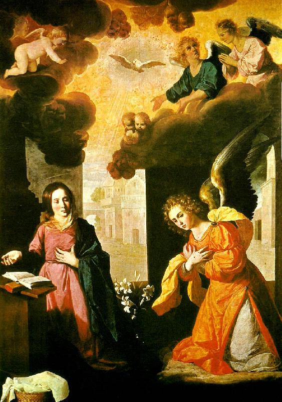 annunciation, Francisco de Zurbaran